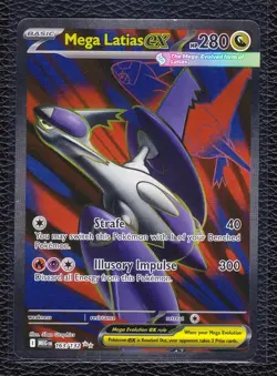 Mega Latias EX 163/132 Ultra Rare - Pokemon TCG: Mega Evolution - Full Art - NM - Image 1