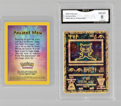 2000 Pokemon Movie Ancient Mew Promo Holo. + Insert GMA 8 NM-MT - Image 5