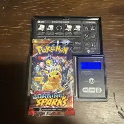 22.39g HEAVY - Pokemon TCG S&V - Surging Sparks - Booster Pack! Possible GOD - Image 1