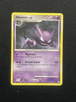 Haunter 50/130 Uncommon Diamond & Pearl Base Set Pokemon TCG MP - Image 1