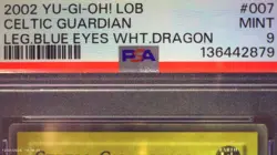 Celtic Guardian 2002 LOB-007 Super Rare Unlimited Edition Mint PSA 9 - Image 1