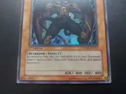 Yugioh - Destiny Hero - Malicious DP05-EN011 Ultra Rare 1st Edition - Image 3