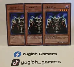 YUGIOH LORD OF D. X3 DPKB 1ST EDITION COMMON PLAYED - Image 1