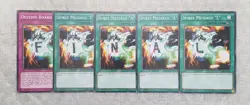 Yugioh F.I.N.A.L/Destiny Board DPRP-EN041/042/043/044/045 Set - Image 1