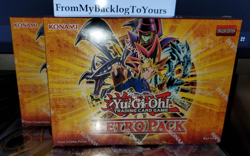 Yugioh RETRO PACK Mini Booster Box FACTORY SEALED - 4 Packs Per Box - Image 1