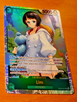 ONE PIECE ENGLISH CARD HOLO GAME CARTE LIM OP09-037 SR EN JCC ** - Image 1