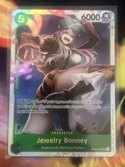One Piece TCG English OP07-026 Jewelry Bonney SR Foil - Image 1