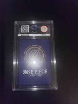 One Piece Monkey D Luffy Pre-Release Winner P-036 ACE 10 - Image 3