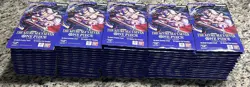 One Piece Op14 The Azure Sea’s Seven Sealed Sleeved Booster Packs Lot Of 80 - Image 1