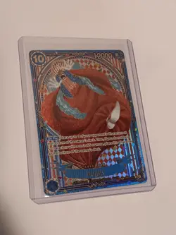 ONE PIECE BUGGY OP09-051 SP GOLD PARALLEL RARE OP14 ENGLISH CARD NM - Image 1