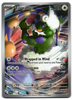 Tornadus 210 - Scarlet & Violet Promo Pokemon TCG - M/LP Card - Image 1