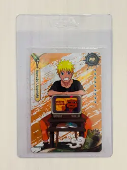 Naruto Uzumaki NRSA-PR-003 PSA Magazine Exclusive SEALED Promo Card - Image 1