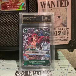 EUSTASS CAPTAIN KID ST02-012 SR 2023 ONE PIECE CARD GAME, WINNER PACK VOL. 5 - Image 1