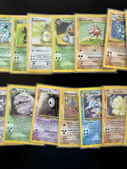 Vintage Holo Rare Pokemon Card Lot - WOTC Era Collection - 1999/2000 - HP/DMG - Image 5