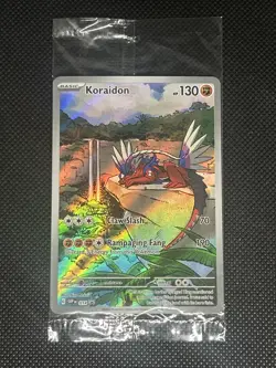 Koraidon 014 Pokemon Sv: Scarlet & Violet Promo Cards Holo SEALED - Image 1