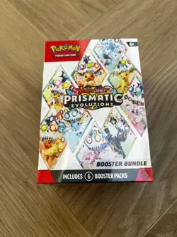 Sealed Prismatic Evolutions Booster Bundle English Pokemon TCG 6 Packs PRE - Image 1