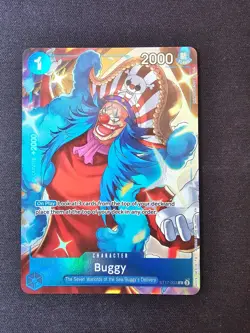 ST17-003 Buggy FOIL Promo - One Piece Card Game - Seven Warlords Eng - Image 1