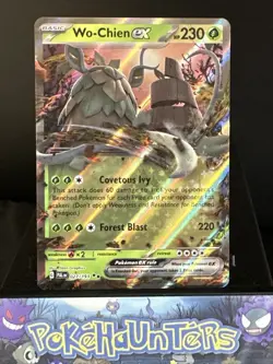 Pokemon Card Wo-Chien ex 027/193 Double Rare Paldea Evolved NM - Image 1