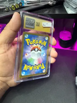 CGC 10 Pristine Alakazam ex 190/165 SR 151 sv2a Pokemon Card - Image 3
