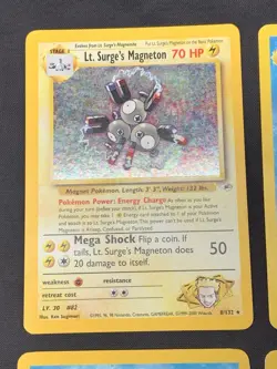 Vintage Pokemon Cards Rare Holo Lot Gym Heroes, Team Rocket, Fossil WOTC MP/HP - Image 2