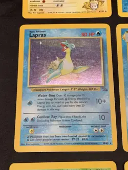 Vintage Pokemon Cards Rare Holo Lot Gym Heroes, Team Rocket, Fossil WOTC MP/HP - Image 5