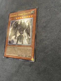 Yugioh Ancient Gear Golem 1st Ed Ultimate Rare (TLM-EN006) VLP, Beautiful Card! - Image 3