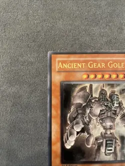 Yugioh Ancient Gear Golem 1st Ed Ultimate Rare (TLM-EN006) VLP, Beautiful Card! - Image 4