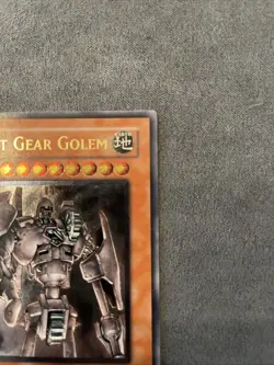 Yugioh Ancient Gear Golem 1st Ed Ultimate Rare (TLM-EN006) VLP, Beautiful Card! - Image 5