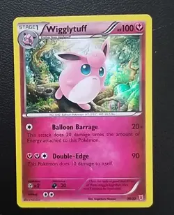 Wigglytuff 30/30 XY Trainer Kit: Bisharp & Wigglytuff 2014Pokemon Card LP - Image 1