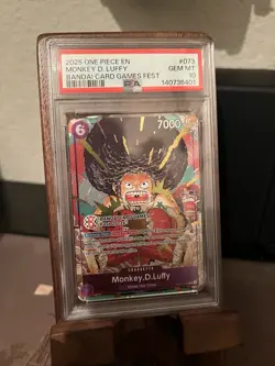 Monkey.D.Luffy (BANDAI Card Games Fest 25-26) OP07-073 One Piece Promotion Cards - Image 1