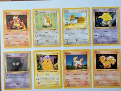 Pokemon TCG Base Set (Shadowless) Lot of 16 Cards Vintage (Conditions Vary) - Image 3