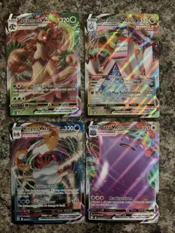 VMAX - Pokemon Evolving Skies Sword Shield (x4) Card Rare Lot - Image 1