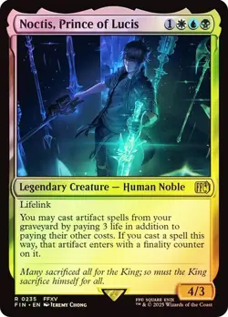 Noctis, Prince of Lucis (0235) - Final Fantasy - Rare (Foil) - Image 1