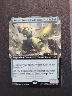 MTG Avatar The Last Airbender English Kyoshi Earthbender Mythic Regular M0201 - Image 1