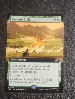 Tectonic Split - Extended Art R MTG Avatar: The Last Airbender: Eternal M/NM, - Image 1