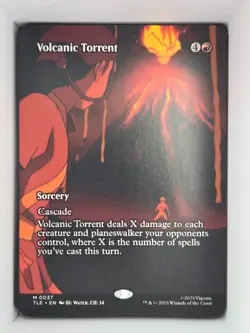 MTG: Avatar: The Last Airbender: Eternal Legal- Volcanic Torrent (Borderless) 37 - Image 1