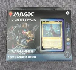 Universes Beyond: Warhammer 40,000 - Forces of the Imperium Commander Sealed - Image 1