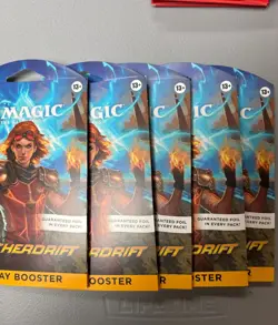 Lot of 5 Packs - Magic: The Gathering AETHERDRIFT Play Booster - Image 1