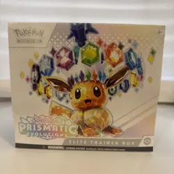 Pokemon TCG SV8.5 Prismatic Evolutions Elite Trainer Box Factory Sealed - Image 1