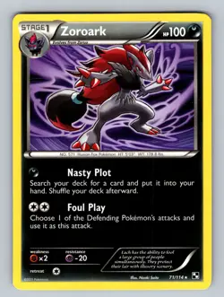 Zoroark - 71/114 071/114 Promo Deck Exclusives LP - NM Pokemon TCG - Image 1