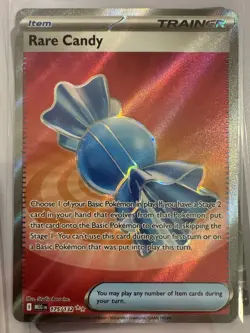 2025 Pokemon Mega Evolution MEG Rare Candy 175/132 UR Ultra Rare Full Art NM - Image 1