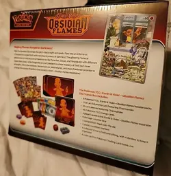 Pokemon: Scarlet & Violet 3: Obsidian Flames Elite Trainer Box - 9 Packs 820650853913 - Image 5