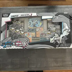 Pokemon Sealed Black Bolt & White Flare Unova Heavy Hitters Premium Collection - Image 1