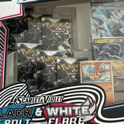 Pokemon Sealed Black Bolt & White Flare Unova Heavy Hitters Premium Collection - Image 2