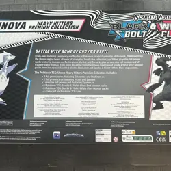 Pokemon Sealed Black Bolt & White Flare Unova Heavy Hitters Premium Collection - Image 5
