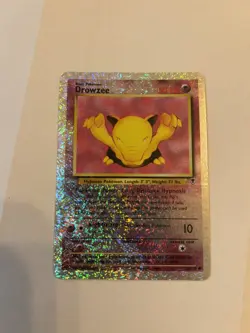 Pokemon Drowzee 73/110 Reverse Holo Rare Legendary Collection LP/MP - Image 1