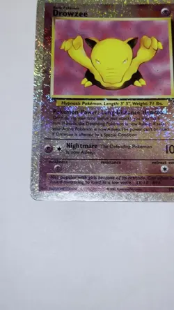 Pokemon Drowzee 73/110 Reverse Holo Rare Legendary Collection LP/MP - Image 2