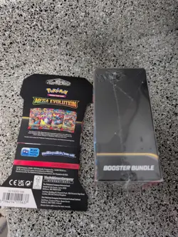 Pokemon Tcg Mega Evolution Booster Bundle Sealed 6 Packs Plus 1 - Image 5