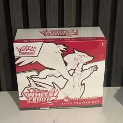 Pokemon TCG White Flare Pokemon Center Elite Trainer Box ETB SEALED - Image 1