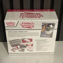 Pokemon TCG White Flare Pokemon Center Elite Trainer Box ETB SEALED - Image 2